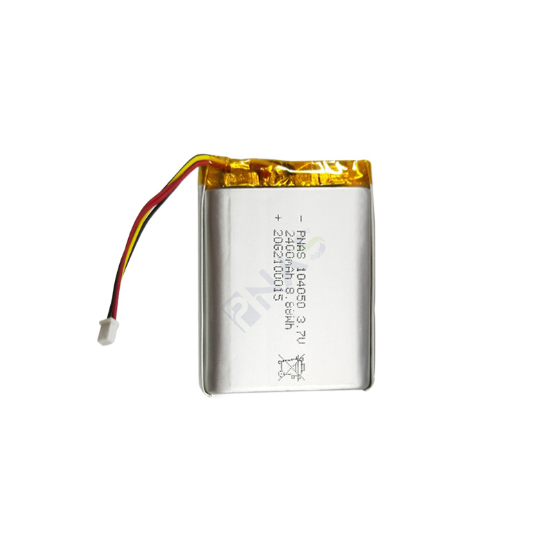 高溫聚合物鋰電池 104050 3.7V 2400mAh